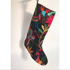 Nativa • Otomi Embroidered Stocking